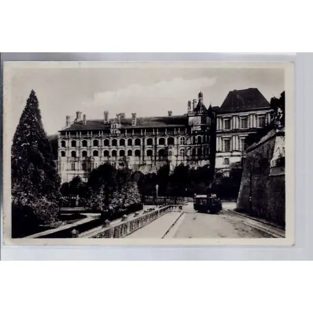 Livraison Express Carte postale 41 - Blois - Facade Francois 1er - Non voyage - Dos divise...