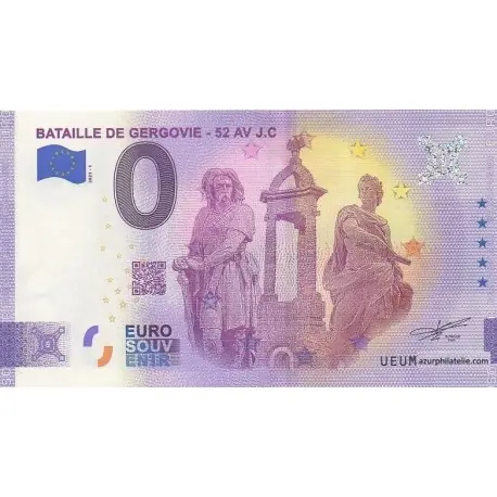 Billet souvenir - 63 - Bataille de Gergovie - 52 Av J.C - 2021-1 - Anniversaire Quantité Limitée