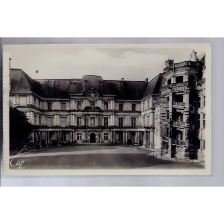 Top Qualité Carte postale 41 - Blois - Le chateau - l' escalier d' Honneur - Francois 1er et aile Gas...