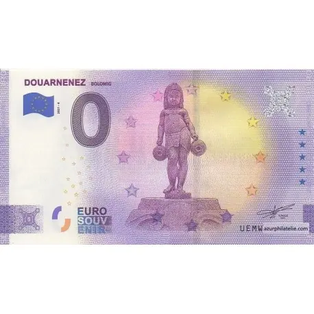 Paiement Sécurisé Billet souvenir - 29 - Douarnenez - Bolomig - 2021-4 - Anniversaire