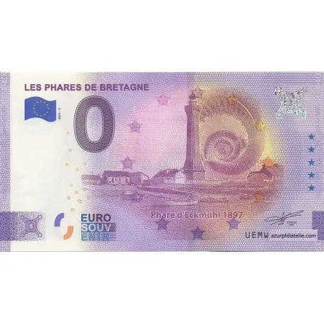 Billet souvenir - 29 - Les phares de Bretagne - Eckmühl - 2021-5 Must-Have