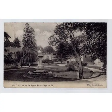 Haute Qualité Carte postale 41 - Blois - Le square Victor-Hugo - Non voyage - Dos divise...