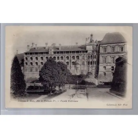 Carte postale 41 - Chateau de Blois - Aile de Francois 1er - facade exterieure - Non voya... Vente Directe