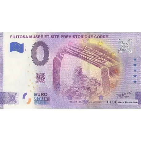 Billet souvenir - 2A - Filitosa - Musée et site préhistorique corse - 2021-2 Dernière Chance