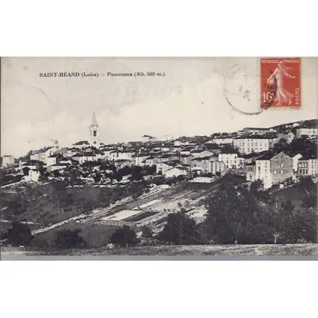 Carte postale 42 - Saint Heand - Panorama Artisanat