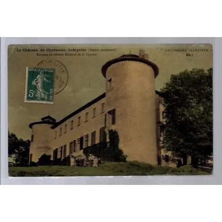 Promotion Carte postale 43 - Le chateau de Chavaniac-Lafayette - Berceau du celebre General de la F...