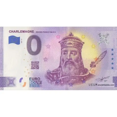 Billet souvenir - 63 - Charlemagne - 2021-8 Paiement Sécurisé