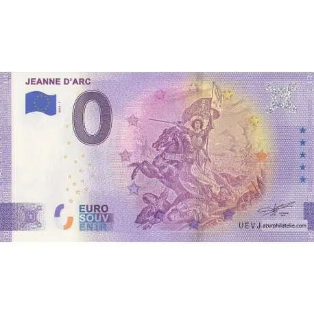 Billet souvenir - 63 - Jeanne d'Arc - 2021-1 Prix Choc