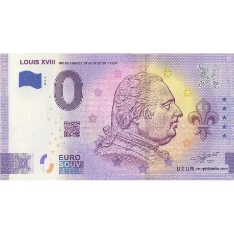 Billet souvenir - 63 - Louis XVIII - 2021-3 - Anniversaire Top Qualité