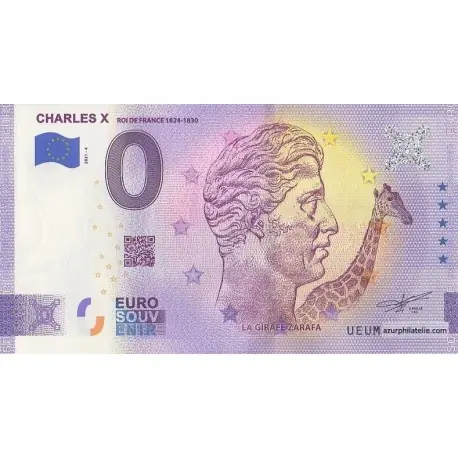 Nouvelle Collection Billet souvenir - 63 - Charles X - 2021-4
