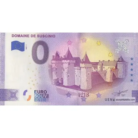 Billet souvenir - 56 - Domaine de Suscinio - 2021-1 Expédition Rapide
