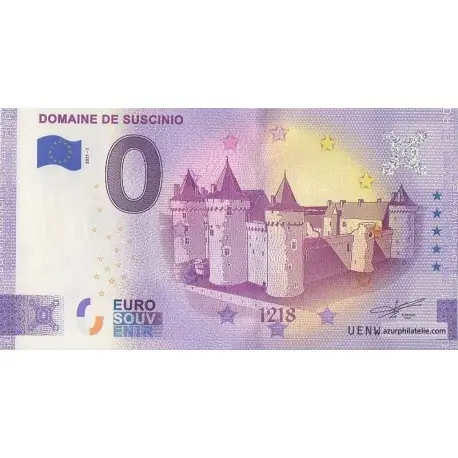 Quantité Limitée Billet souvenir - 56 - Domaine de Suscinio - 2021-1 - Anniversaire