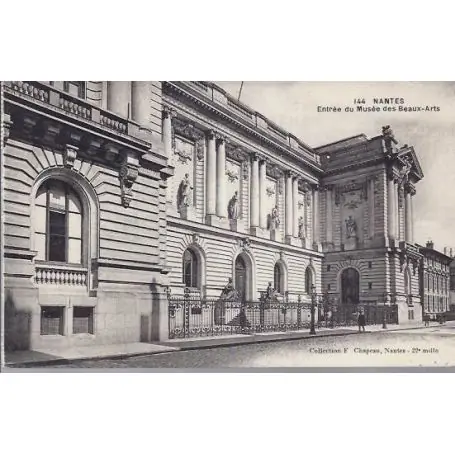 Carte postale 44 - Nantes - entree du musee des beaux-arts Top Qualité