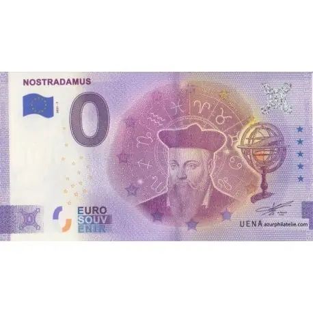 Billet souvenir - 75 - Nostradamus - 2021-7 - Anniversaire Produit De Marque