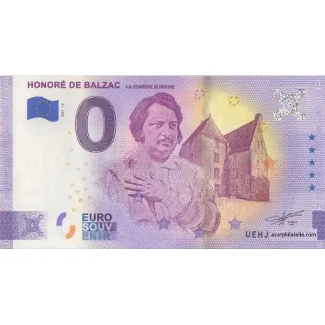 Prix Promo Billet souvenir - 37 - Honore de Balzac - La comédie humaine - 2021-13