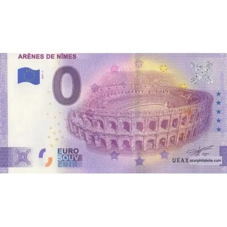 Offre Limitée Billet souvenir - 30 - Arènes de Nîmes - 2021-1 - Anniversaire