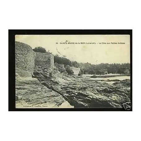 Carte postale 44 - Ste Marie de la mer - Cote aux petites vallees Acheter En Ligne