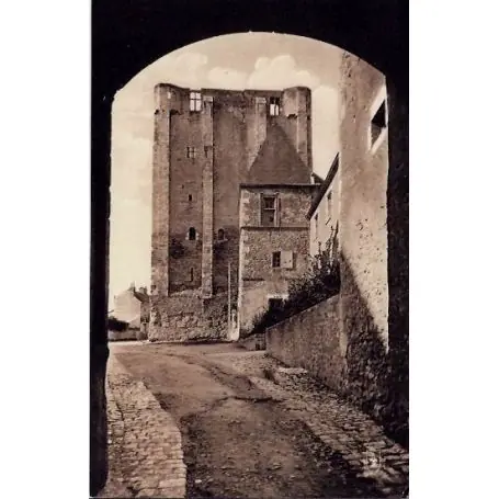 Carte postale 45 - Beaugency - La tour de Cesar - Voyage - Dos divise Édition Limitée