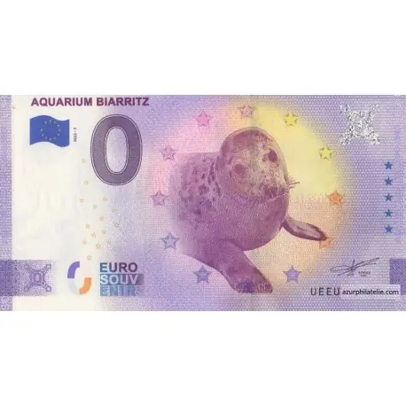 Billet souvenir - 64 - Aquarium Biarritz - 2022-7 Must-Have