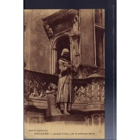 Carte postale 45 - Orleans - Jeanne d'Arc par la princesse Marie - Voyage - Dos divise... Meilleur Choix