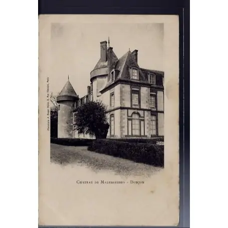 Populaire Carte postale 45 -Malesherbes - Chateau de Malesherbes - Donjon - Non voyage - Dos non di...