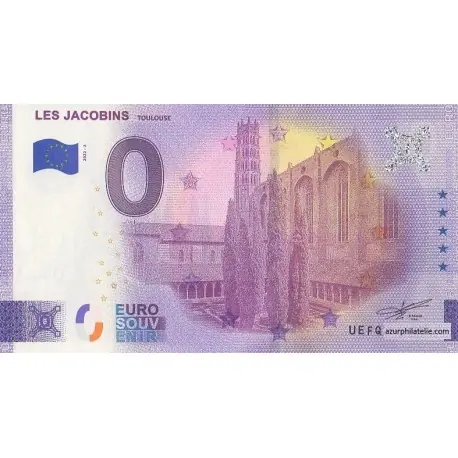 Produit De Marque Billet souvenir - 31 - Les Jacobins - Le cloître - 2022-2 - Anniversaire