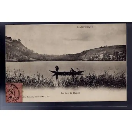 Carte postale 46 - Le Lac de Menet - Voyage - Dos divise... Offre Exclusive