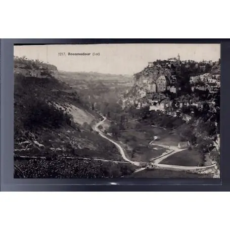 Carte postale 46 - Rocamadour - Vue generale - Non voyage - Dos divise... Prix Réduit