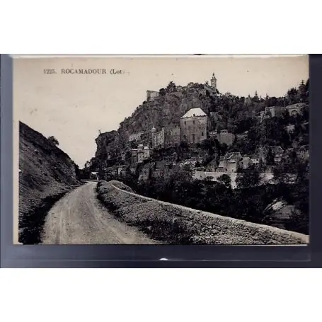Petit Prix Carte postale 46 - Rocamadour - Vue generale - Non voyage - Dos divise...