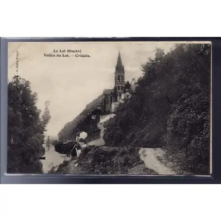Achat Immédiat Carte postale 46 - Vallee du Lot - Cregols...
