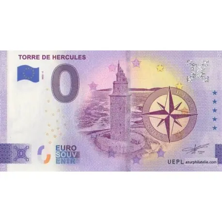 Billet souvenir - ES-C - Torre de Hercules - 2022-5 Commande En Gros