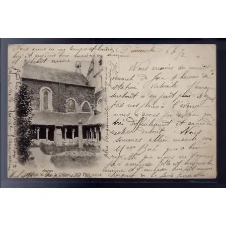 Vente Directe Carte postale 49 - Angers - Hopital st-Jean - le Cloitre - Voyage - Dos non divise...