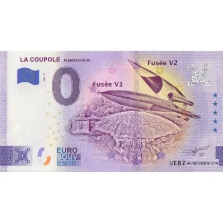 Billet souvenir - 62 - Saint-Omer - La Coupole - Planétarium 3D - 2023-3 Must-Have