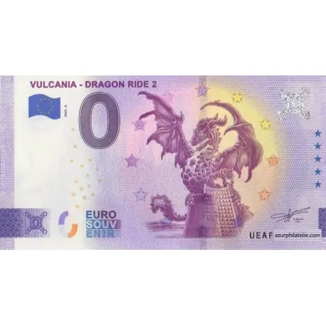 Offre Du Jour Billet souvenir - 63 - Vulcania - Dragon Ride 2 - 2023-6