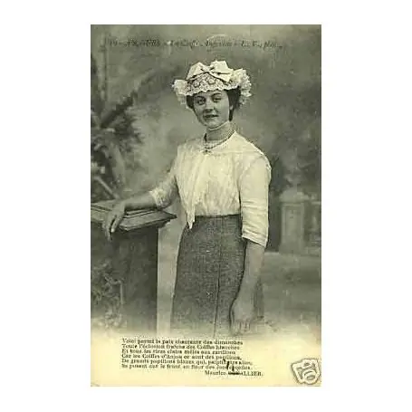 Carte postale 49 - Angers - La coiffe Angevine Meilleur Choix
