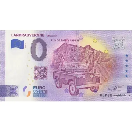 Meilleure Qualité Billet souvenir - 63 - Landrauvergne - 2023-2