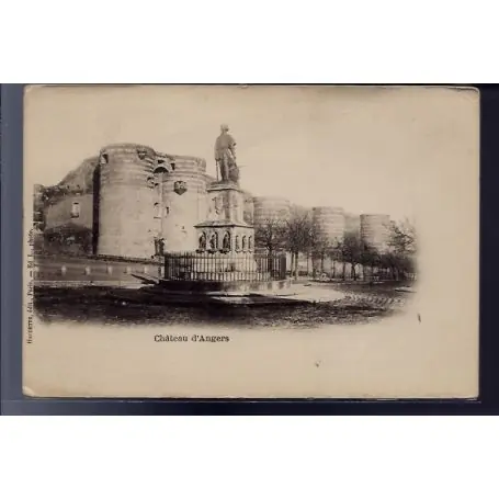 Carte postale 49 - Angers - le chateau - Non voyage - Dos non divise... Promotion Saisonnière