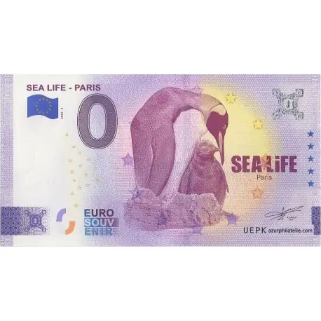 Meilleure Qualité Billet souvenir - 77 - Sea Life - Paris - 2023-3