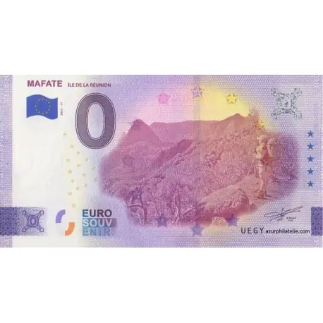 Billet souvenir - 974 - Mafate - La Réunion - 2023-11 Offre Limitée