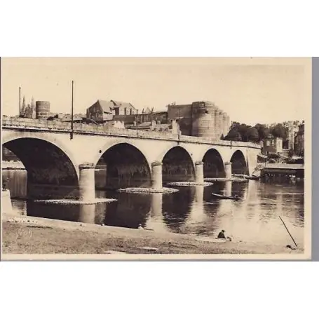 Carte postale 49 - Angers - Pont de la Basse Chaine Marque
