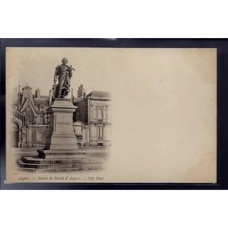 Prix Choc Carte postale 49 - Angers - Statue de David d' Angers - Non voyage - Dos non divise...
