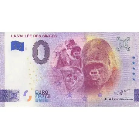 Billet souvenir - 86 - La Vallée des Singes - 2024-3 Soldes