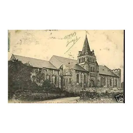 Carte postale 49 - Environs de Saumur - Eglise de Cuneault Livraison Mondiale