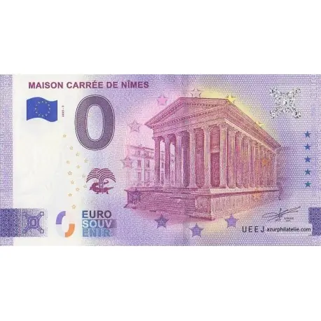 Populaire Billet souvenir - 30 - Maison carrée de Nîmes - 2025-3