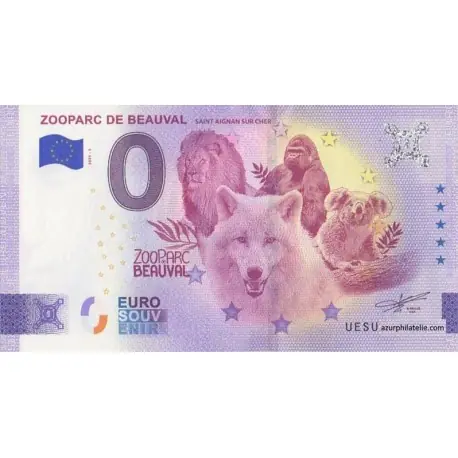 Billet souvenir - 41 - Zooparc de Beauval - 2025-3 Paiement Sécurisé