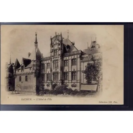 Acheter En Ligne Carte postale 49 - Saumur - L' Hotel de Ville - Non voyage - Dos non divise...