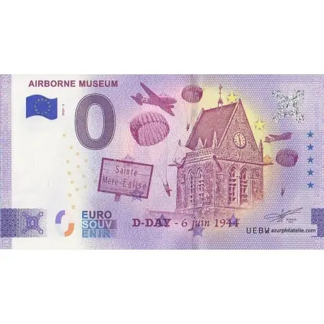 Réduction Billet souvenir - 50 - Airborne Museum - D-Day - 6 Juin 1944 - 2025-5