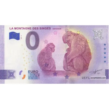 Meilleure Qualité Billet souvenir - 67 - La montagne des singes - 2025-8