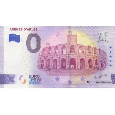 Billet souvenir - 13 - Arènes d'Arles - 2025-2 Authentique