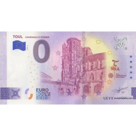 Achetez Aujourd’hui Billet souvenir - 54 - Toul - Cathédrale St-Etienne - 2025-2